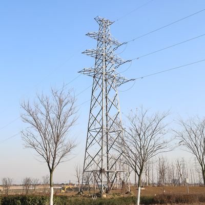 Q355b Gr8.8 Elektryczna wieża transmisyjna 10KV Linia energetyczna