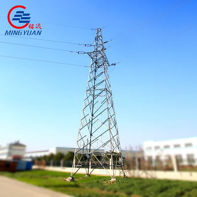 Linia przesyłowa 66kV Stalowa wieża słupowa Wysokie napięcie 120KM/H