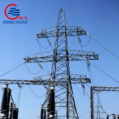 Wysokonapięciowa wieża podwójnej obwodu 66 Kv napięcie