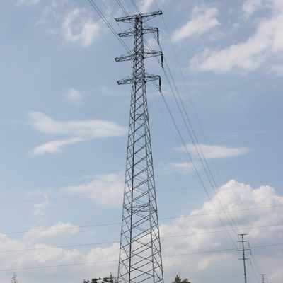 Ocynkowane linie elektroenergetyczne Q235b Wieża kątowa wysokiego napięcia