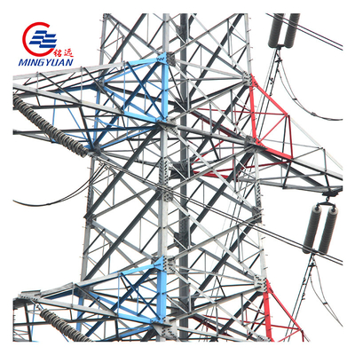 220KV 330kV Elektryczna wieża transmisyjna o wysokim napięciu