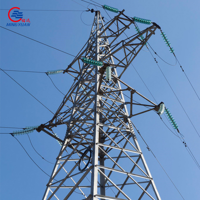 Q355b Ocynkowana linia energetyczna wysokiego napięcia Krata energetyczna 220kv