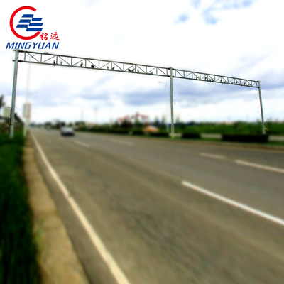 Zamontowany na kamerze CCTV Stalowy słupek Ocynkowany monitoring bezpieczeństwa Metalowe ośmiokątne narzędzie